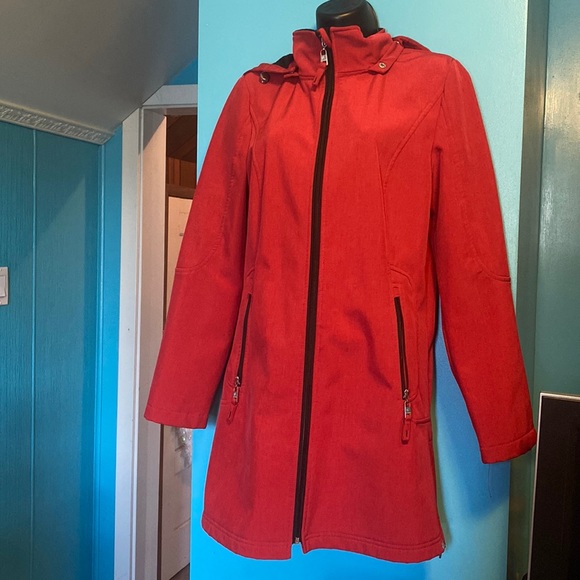 Ladies London Fog rain coat with hood. Size S - Picture 1 of 8